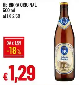 Galassia HB birra original offerta