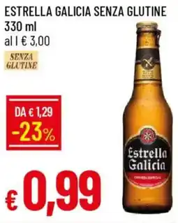 Galassia Estrella galicia senza glutine offerta
