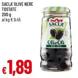 Galassia Sacla' olive nere tostate offerta