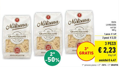 Conad Pasta LA MOLISANA offerta