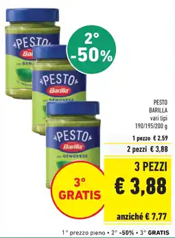 Conad Superstore Pesto BARILLA offerta