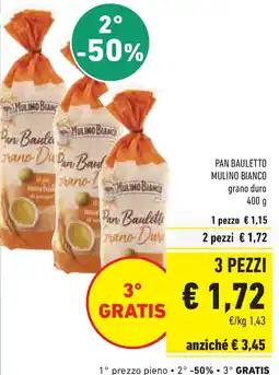 Conad Superstore Pan bauletto mulino bianco grano duro offerta
