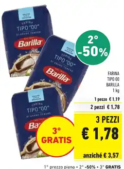 Conad Superstore Farina tipo 00 BARILLA offerta