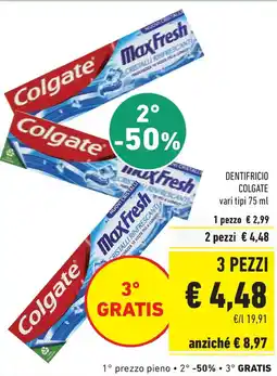 Conad Superstore Dentifricio COLGATE offerta