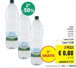 Conad Acqua LEVISSIMA offerta