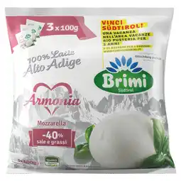 Ipercoop MOZZARELLA ARMONIA BRIMI offerta