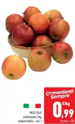 Conad Superstore Mele fuji offerta