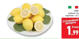 Conad Superstore Limoni offerta