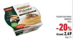 Conad Superstore Polenta con funghi DIMMIDISÌ offerta