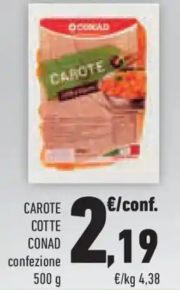 Conad Superstore Carote cotte CONAD offerta