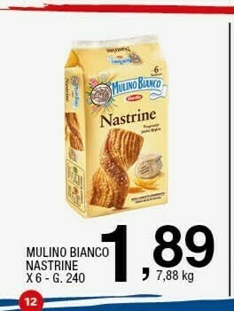 Sigma Nastrine 240 g(ml) offerta
