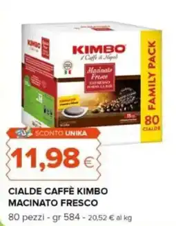 Oasi Cialde caffè kimbo macinato fresco offerta
