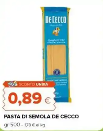 Pasta di semola DE CECCO