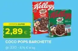 Oasi Kellogg's coco pops barchette offerta