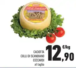 Conad Superstore Caciotta colli di scandiano ceccardi offerta