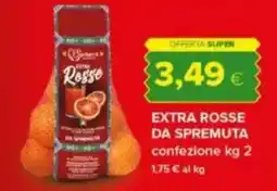 Tigre Extra rosse da spremuta offerta