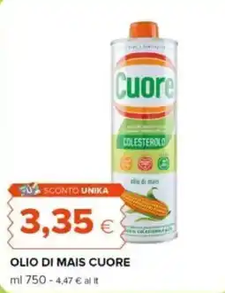 Oasi Olio di mais CUORE offerta