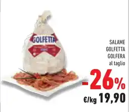 Conad Superstore Salame golfetta golfera offerta