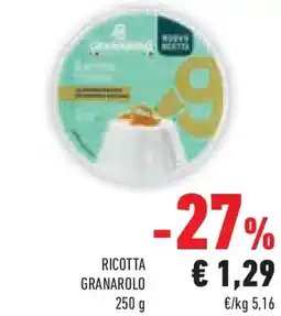 Conad Superstore Ricotta granarolo offerta