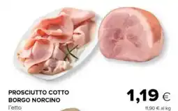 Oasi Prosciutto cotto borgo norcino offerta