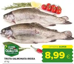 Oasi Trota salmonata iridea offerta