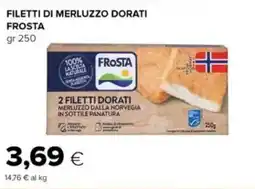 Oasi Filetti di merluzzo dorati FROSTA offerta