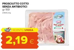 Oasi Prosciutto cotto senza antibiotici offerta