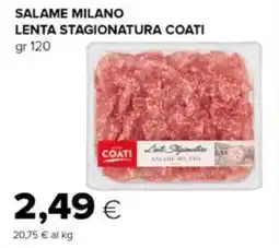 Oasi Salame milano lenta stagionatura COATI offerta