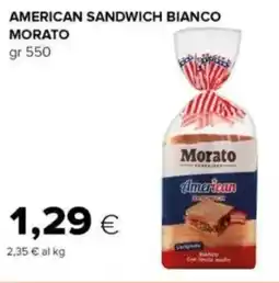 Oasi American sandwich bianco MORATO offerta
