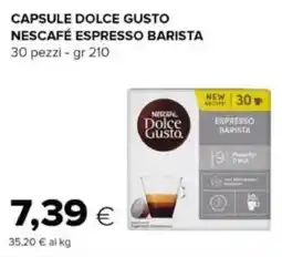 Oasi Capsule dolce gusto nescafé espresso barista offerta
