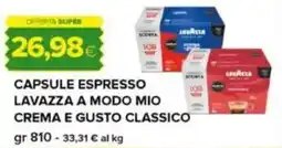 Oasi Capsule espresso lavazza a modo mio crema e gusto classico offerta