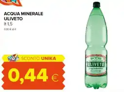 Oasi Acqua minerale ULIVETO offerta