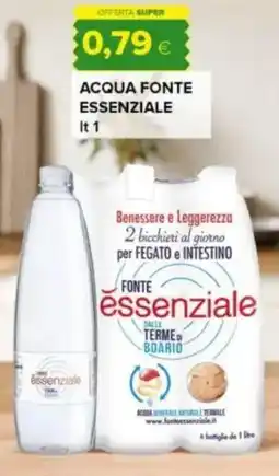 Oasi Acqua fonte essenziale offerta