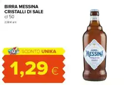 Oasi Birra messina cristalli di sale offerta