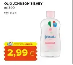 Oasi Olio johnson's baby offerta