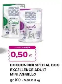 Oasi Bocconcini special dog excellence adult mini agnello offerta