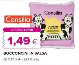 Oasi Bocconcini in salsa Consilia offerta