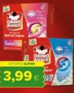 Oasi Detersivo idrocaps salvafibre OMINO BIANCO offerta
