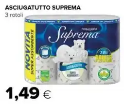 Oasi Asciugatutto suprema 3 rotoli offerta