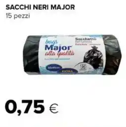 Oasi Sacchi neri MAJOR 15 pezzi offerta