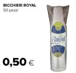 Oasi Bicchieri ROYAL 50 pezzi offerta