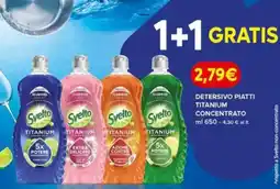 Oasi Detersivo piatti titanium concentrato offerta