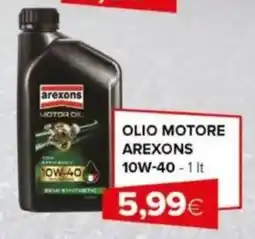 Oasi Olio motore arexons 10W-40 offerta