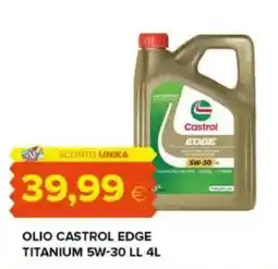 Oasi Olio castrol edge titanium 5W-30 LL offerta