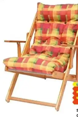 Oasi Sedia sdraio comodona con cuscino offerta