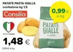 Tigre Patate pasta gialla Consilia offerta