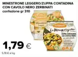Tigre Minestrone leggero/zuppa contadina con cavolo nero ZERBINATI offerta