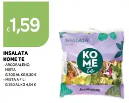 Ekom Insalata kome te arcobaleno mista offerta