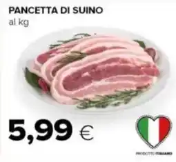 Tigre Pancetta di suino offerta