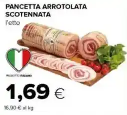 Tigre Pancetta arrotolata scotennata offerta